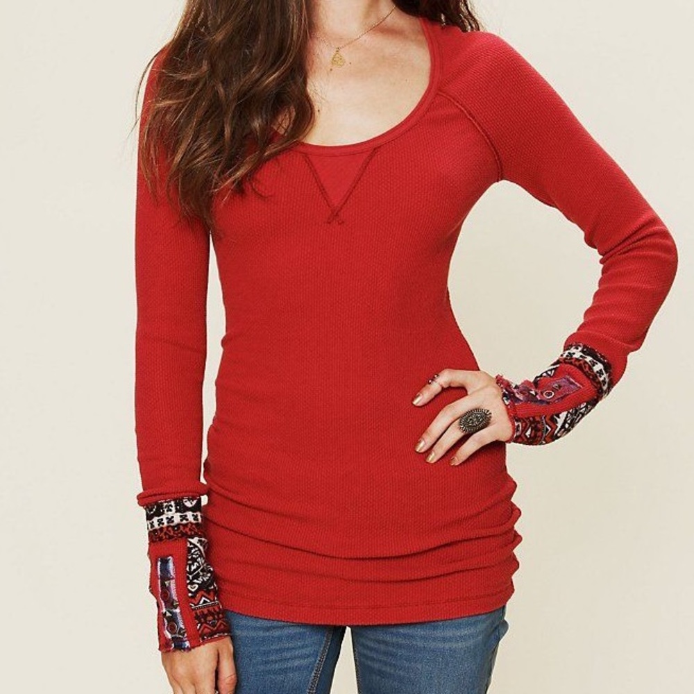 Free People Thermal Top